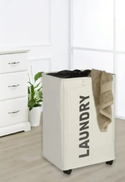 Kosz na pranie QUADRO - pojemnik 79 l, WENKO