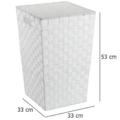 Kosz na pranie zamykany ADRIA, 48 l, z uchwytami, WENKO