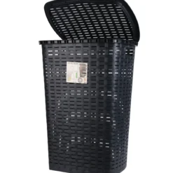 Kosz na pranie z plastiku z recyklingu, 53 l