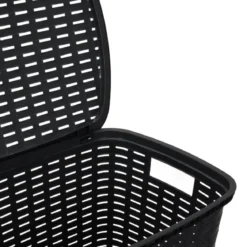 Kosz na pranie z plastiku z recyklingu, 53 l