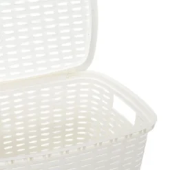 Kosz na pranie z plastiku z recyklingu, 53 l