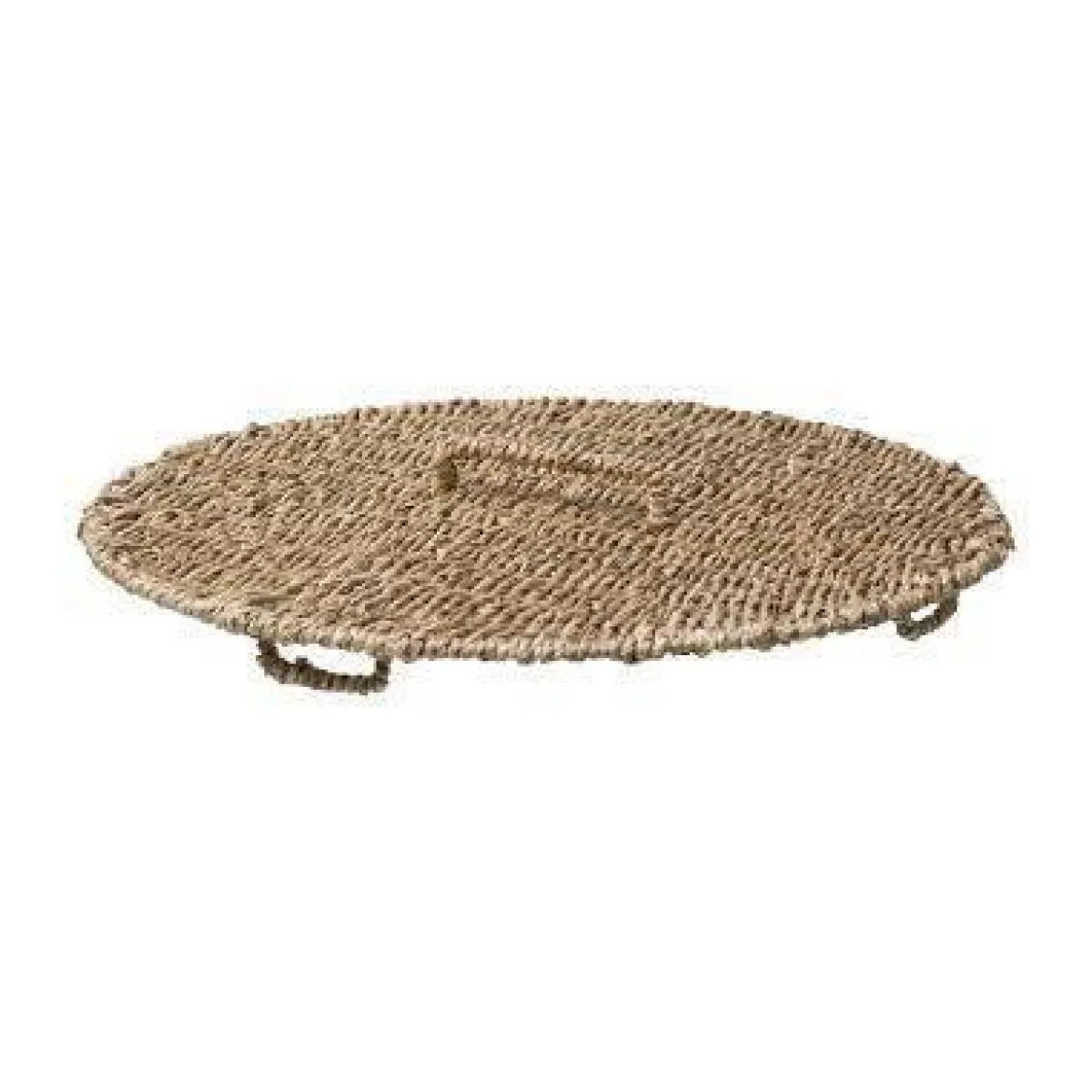 Kosz na pranie z trawy morskiej, 38 cm, bawełniany wkład