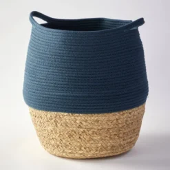 Kosz na zabawki okrągły PAON bawełniany, Ø 30 cm
