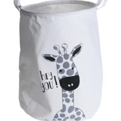 Kosz na zabawki SAFARI, z dwoma uchwytami, Ø 40 cm