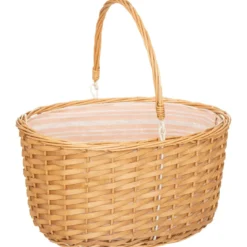 Koszyki piknikowe z wikliny Summer, zestaw 3 sztuk