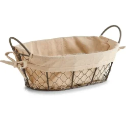 Koszyk na chleb, pieczywo, owoce COUNTRY STYLE, 30x21x11 cm, ZELLER