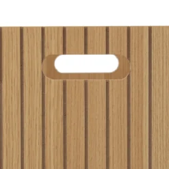 Kosz z MDF z uchwytami TASSO, 31 x 31 cm