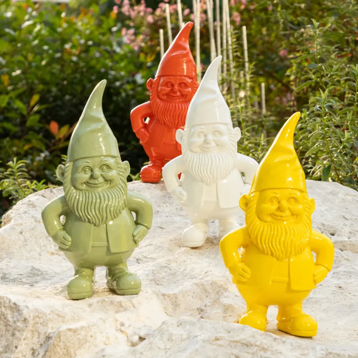 Krasnal ogrodowy ANAO, figurka dekoracyjna, 30 cm