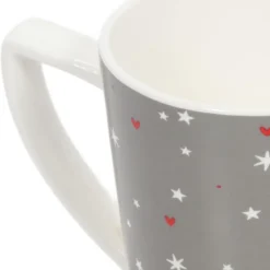 Kubek ANELLA z drobnym wzorem, 300 ml