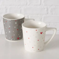 Kubek ANELLA z drobnym wzorem, 300 ml