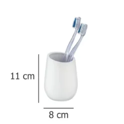 Kubek ceramiczny na szczoteczki BADI, WENKO
