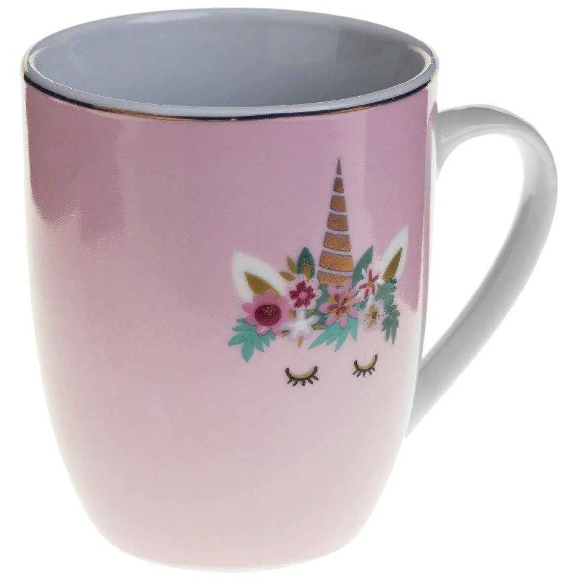 Kubek do herbaty z zaparzaczem, porcelana, 360 ml
