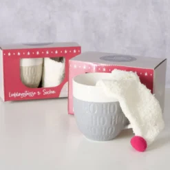 Kubek jumbo ze świątecznym motywem HOHO, 600 ml