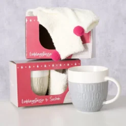 Kubek jumbo ze świątecznym motywem HOHO, 600 ml