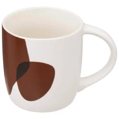 Kubek na herbatę OLME, porcelanowy, duże ucho, 350 ml