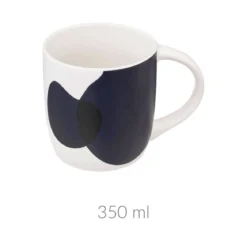 Kubek na herbatę OLME, porcelanowy, duże ucho, 350 ml