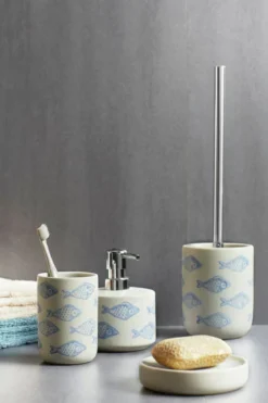 Kubek na szczoteczki ceramiczny AQUAMARIN, WENKO