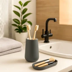 Kubek na szczoteczki do zębów COCON, ceramiczny
