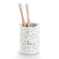 Kubek na szczoteczki TERRAZZO, Ø 8,2 cm
