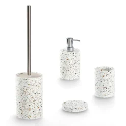 Kubek na szczoteczki TERRAZZO, Ø 8,2 cm