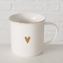 Kubek porcelanowy, ręcznie malowany, DILARA, 370 ml