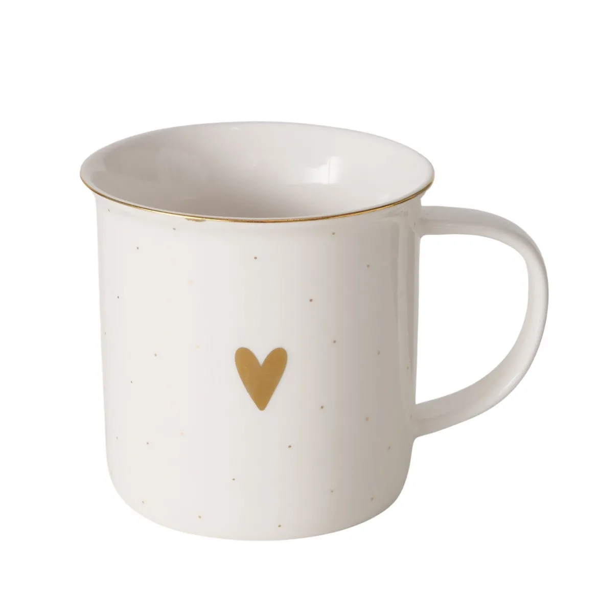 Kubek porcelanowy, ręcznie malowany, DILARA, 370 ml
