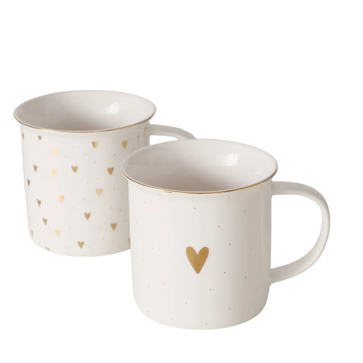 Kubek porcelanowy, ręcznie malowany, DILARA, 370 ml