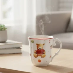 Kubek z motywem misia, BAILEY, 350 ml