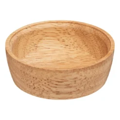Kubki ceramiczne z bambusową podstawką, 4 sztuki x 120 ml