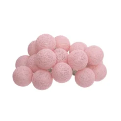 Kule LED kolorowe na baterie 16 lampek