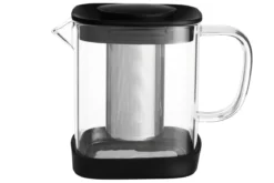 Kwadratowy dzbanek z zaparzaczem, 1 l