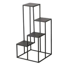 Kwietnik metalowy 4-poziomowy REMUS, 68 cm