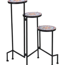 Kwietnik stojący MOZAIKA, 3 poziomy, 68 cm