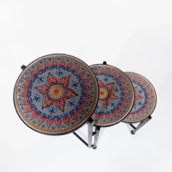 Kwietnik stojący MOZAIKA, 3 poziomy, 68 cm