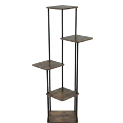 Kwietnik stojący wysoki na 5 kwiatów RIMOZA, 30 x 30 x 106 cm