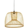 Lampa bambusowa wisząca AMY, Ø 39,5 cm