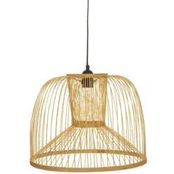 Lampa bambusowa wisząca AMY, Ø 39,5 cm