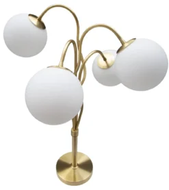 Lampa biurkowa z 4 kulami GLAMY, wys. 74 cm