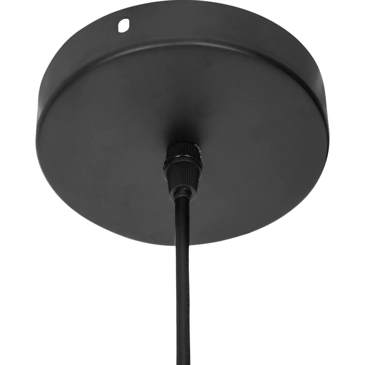 Lampa boho wisząca z plecionki ze słomy LAHYS, Ø 28 cm