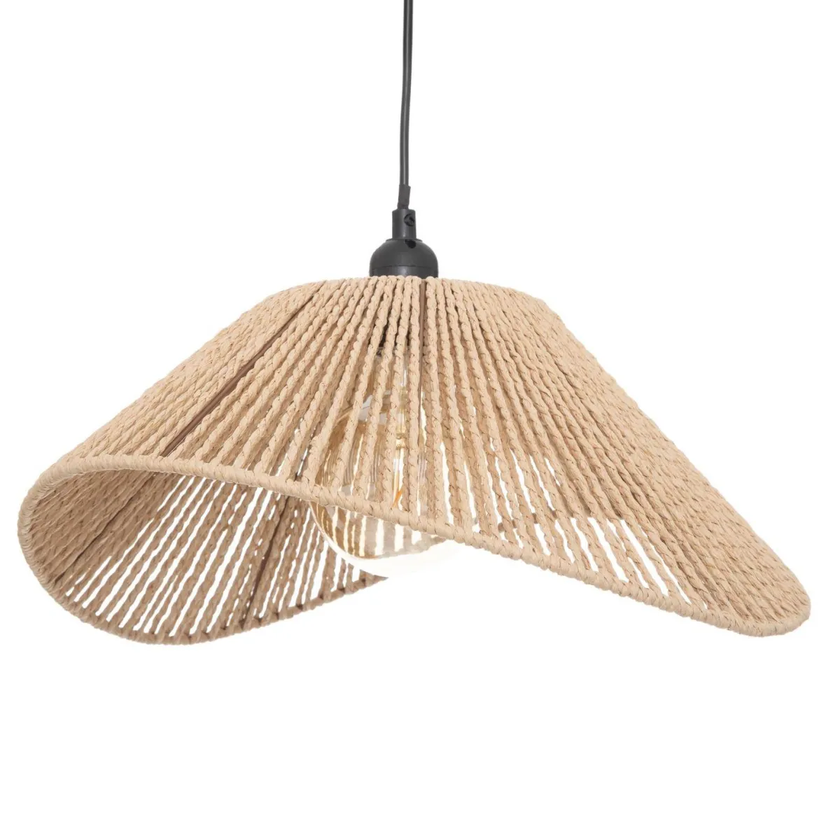Lampa do niskiego salonu Myha, Ø 45 cm