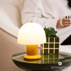 Lampa grzybek RICK, 21 cm