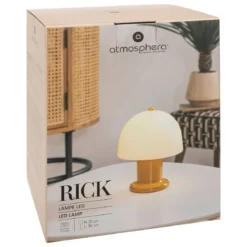 Lampa grzybek RICK, 21 cm