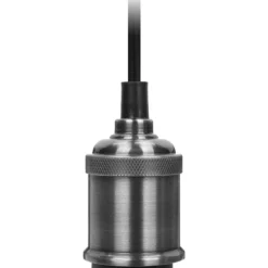 Lampa industrialna 8 cm, wisząca, antracytowa