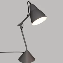 Lampa na biurko AUDE, metalowa, 62 cm