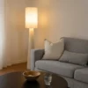 Lampa podłogowa BLANCA, Ø 28 x 124 cm, beżowa
