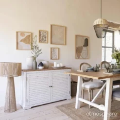 Lampa podłogowa boho ADRIA, wys. 97 cm