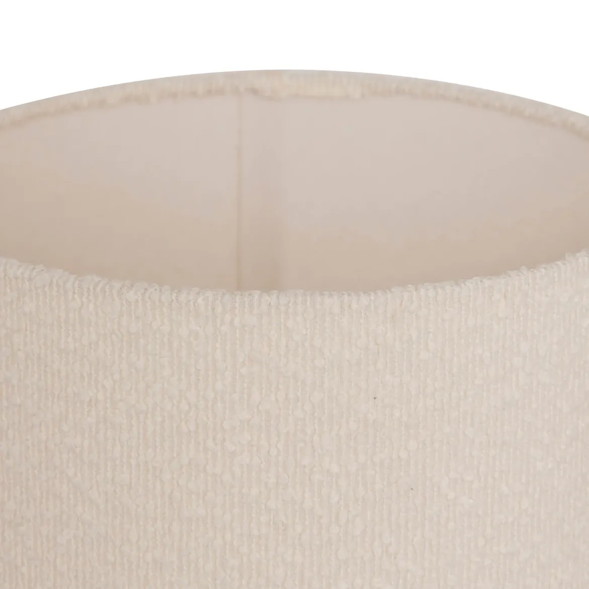 Lampa podłogowa BOUCLE, Ø 28 x 124 cm, biała