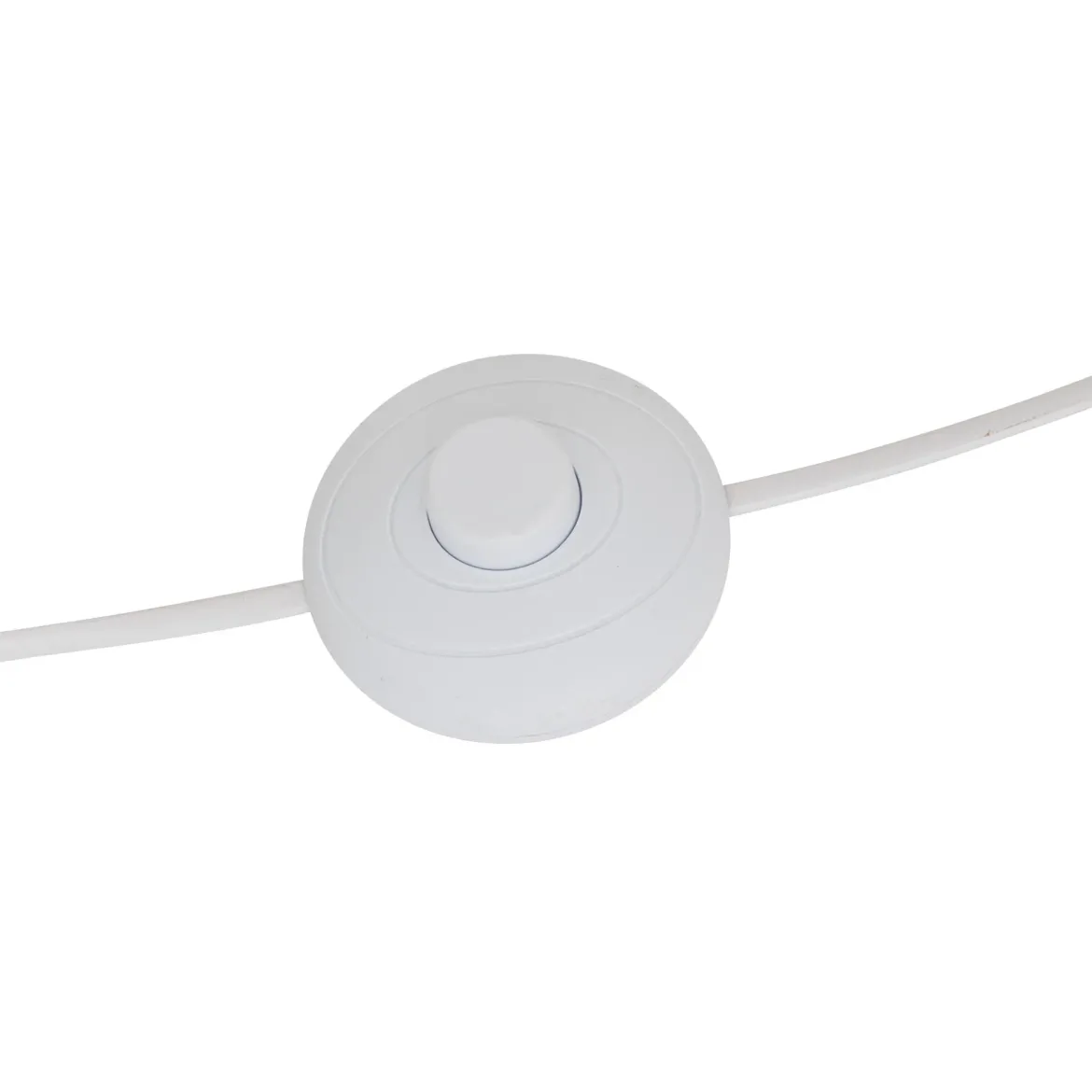 Lampa podłogowa BOUCLE, Ø 28 x 124 cm, biała