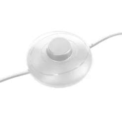 Lampa podłogowa DELLA, drewniana podstawa, 149,5 cm