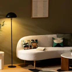 Lampa podłogowa grzybek SAVIO metalowa, 140 cm